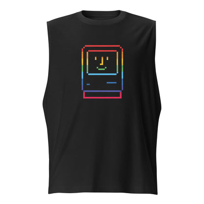 Camiseta sin Mangas Happy Mac Rainbow , Disponible en la mejor tienda online para comprar tu merch favorita, la mejor Calidad, compra Ahora! 