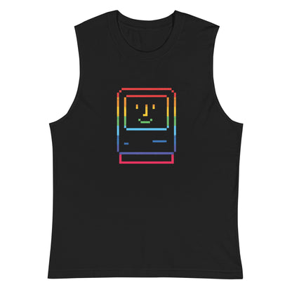 Camiseta sin Mangas Happy Mac Rainbow , Disponible en la mejor tienda online para comprar tu merch favorita, la mejor Calidad, compra Ahora! 