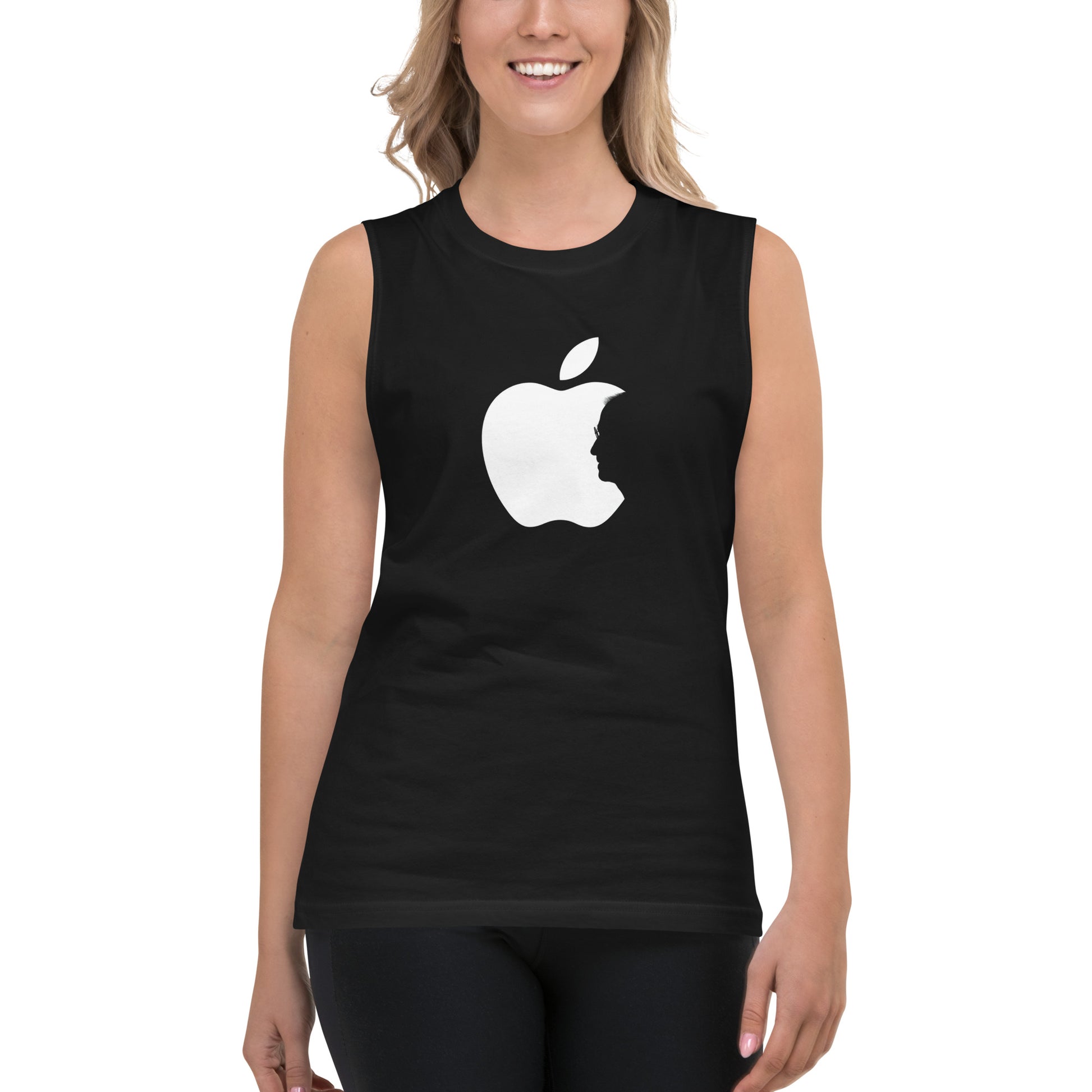 Camiseta sin Mangas Apple Jobs , Disponible en la mejor tienda online para comprar tu merch favorita, la mejor Calidad, compra Ahora en Algoritmo! 