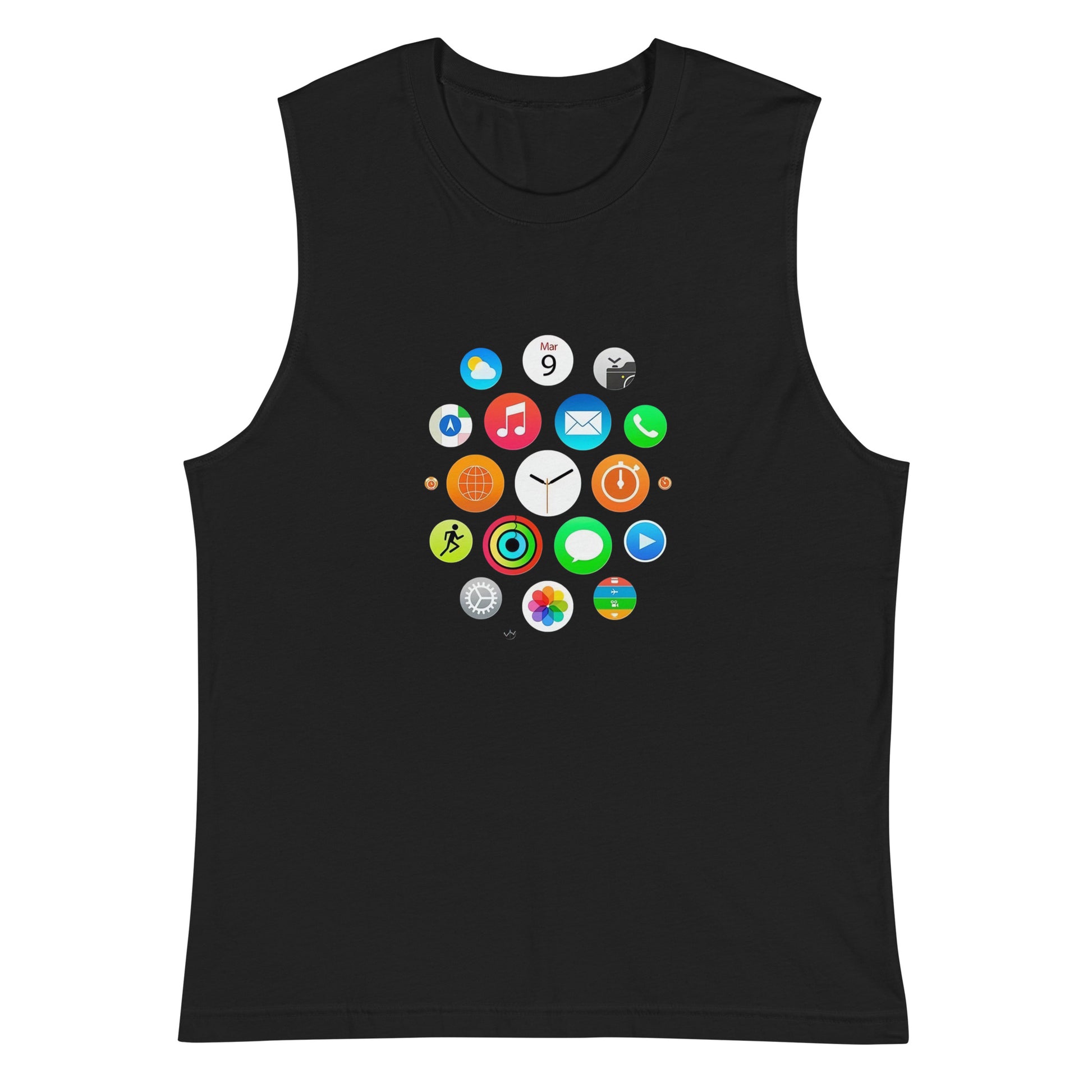 Camiseta sin Mangas Watch Apps , Disponible en la mejor tienda online para comprar tu merch favorita, la mejor Calidad, compra Ahora en Algoritmo! 