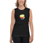 Camiseta sin mangas Manzana Apple — vista trasera