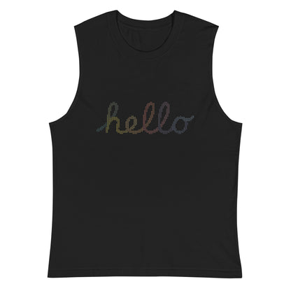 Camiseta sin Mangas Hello @, Disponible en la mejor tienda online para comprar tu merch favorita, la mejor Calidad, compra Ahora! 