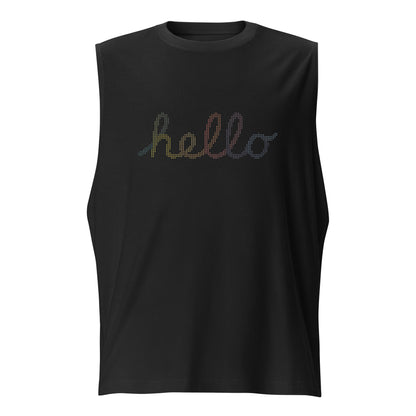 Camiseta sin Mangas Hello @, Disponible en la mejor tienda online para comprar tu merch favorita, la mejor Calidad, compra Ahora! 