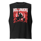 Helldrivers — vista trasera