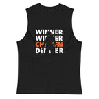Camiseta sin mangas Winner Chicken Dinner pug diseño exclusivo Algoritmo