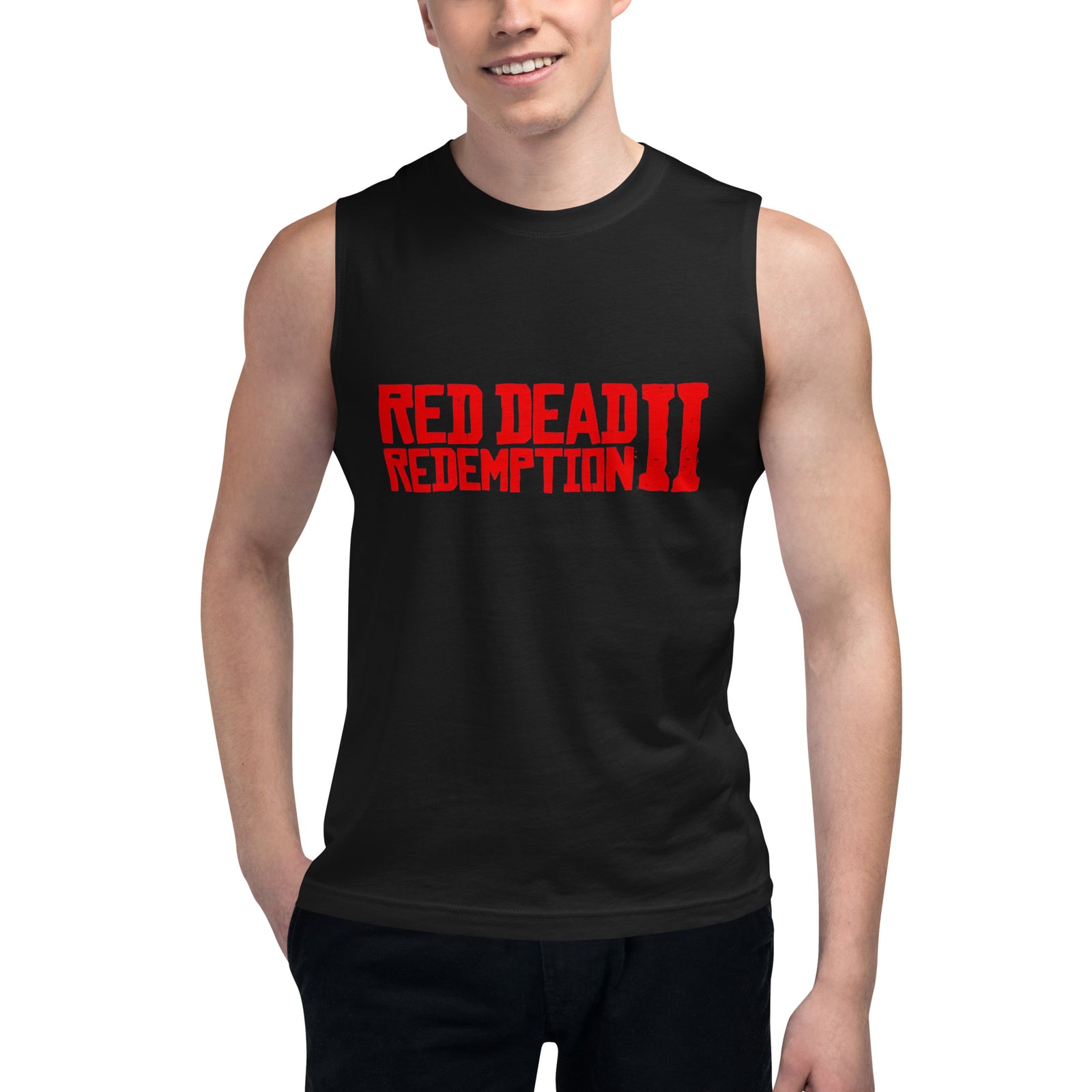 Camiseta sin Mangas de Red Dead Redemption II, Disponible en la mejor tienda online para comprar tu merch favorita, la mejor Calidad, compra Ahora! 