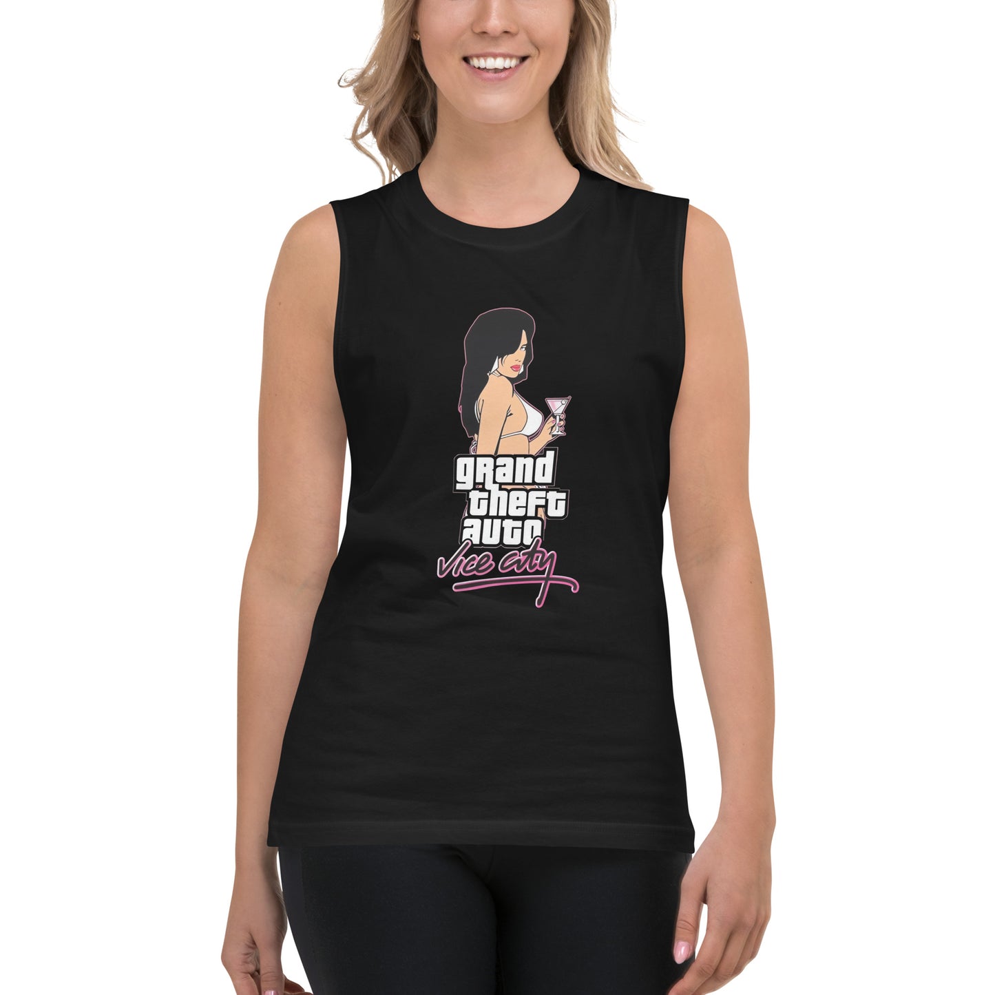 Camiseta sin Mangas de GTA Vice City, Disponible en la mejor tienda online para comprar tu merch favorita, la mejor Calidad, compra Ahora! 