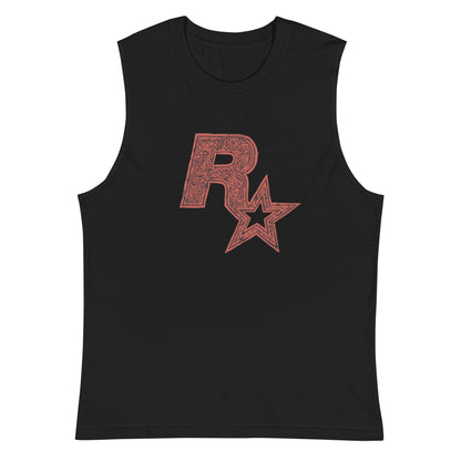 Camiseta sin Mangas de Rockstar Red, Disponible en la mejor tienda online para comprar tu merch favorita, la mejor Calidad, compra Ahora! 