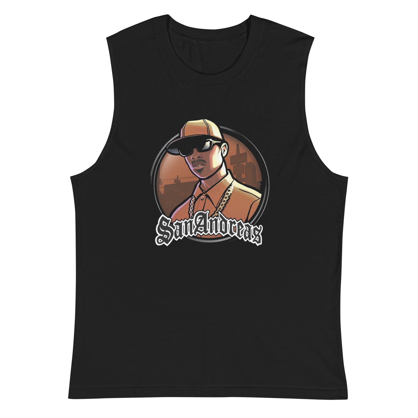 Camiseta sin Mangas de GTA San Andreas, Disponible en la mejor tienda online para comprar tu merch favorita, la mejor Calidad, compra Ahora! 