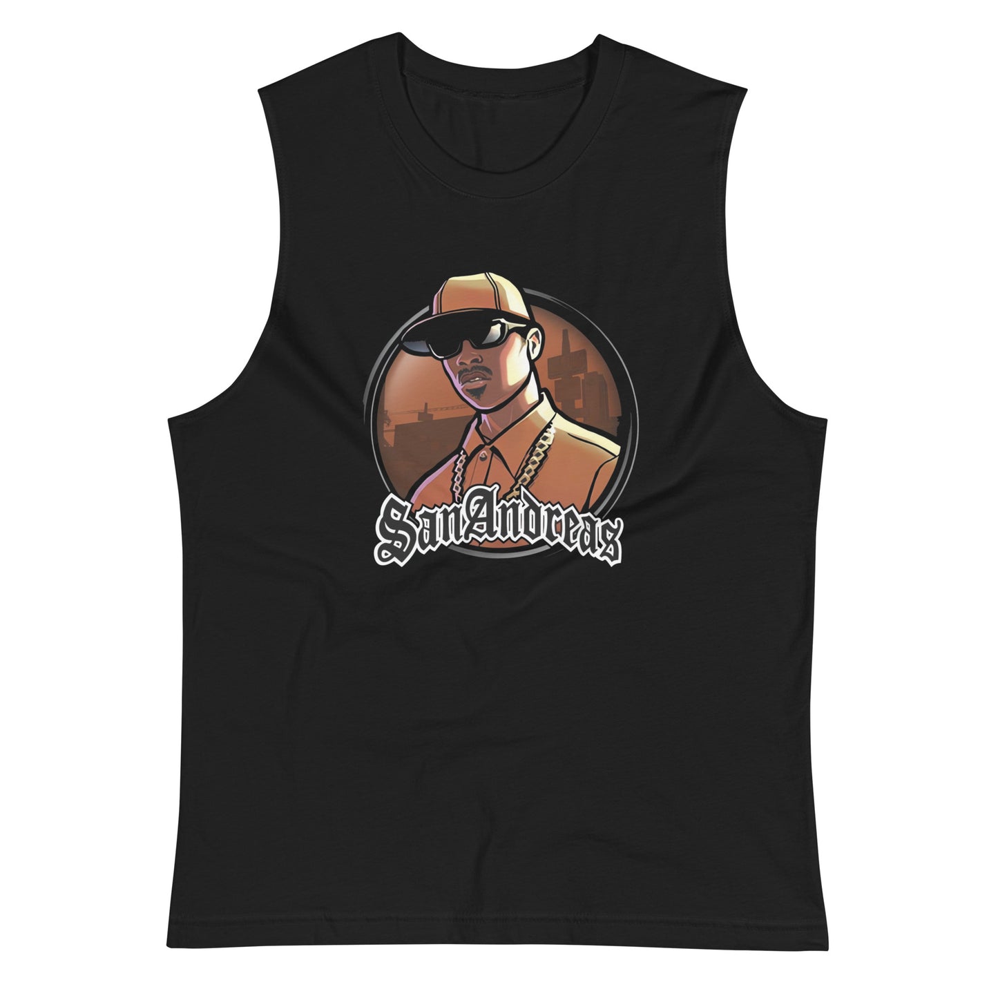 Camiseta sin Mangas de GTA San Andreas, Disponible en la mejor tienda online para comprar tu merch favorita, la mejor Calidad, compra Ahora! 