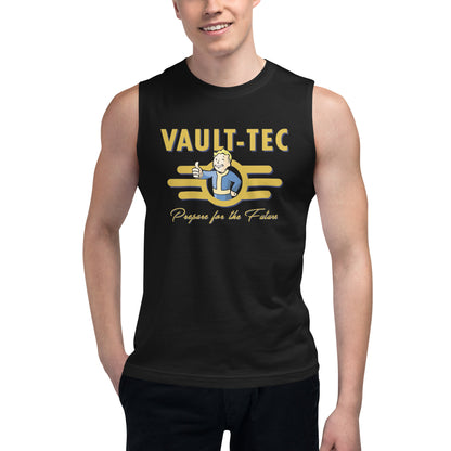 Playera Sin Mangas de Vault-tec , Disponible en la mejor tienda online para comprar tu merch favorita, la mejor Calidad, compra Ahora en Algoritmo! 