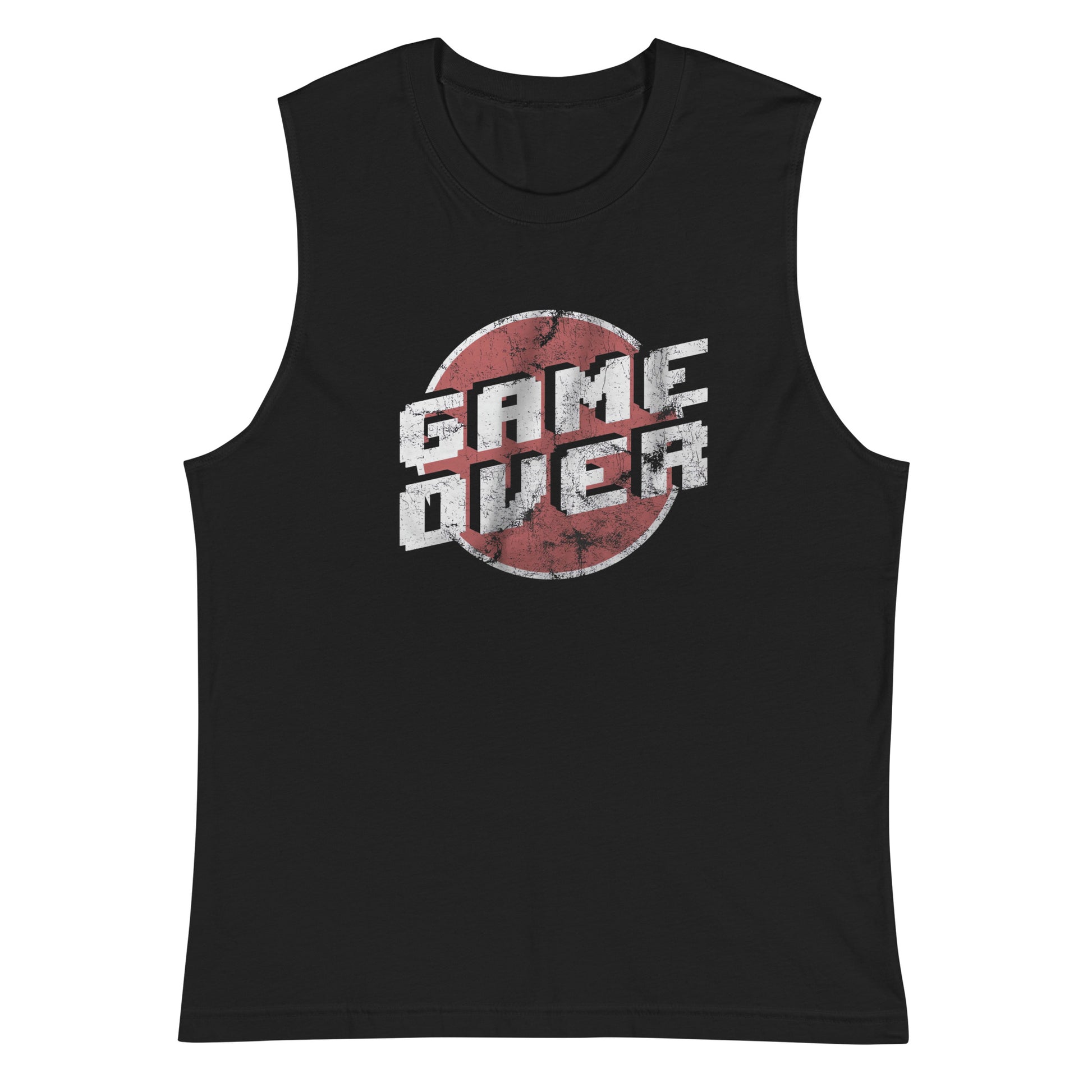 Playera Sin Mangas GAME OVER VINTAGE  , Disponible en la mejor tienda online para comprar tu merch favorita, la mejor Calidad, compra Ahora! 