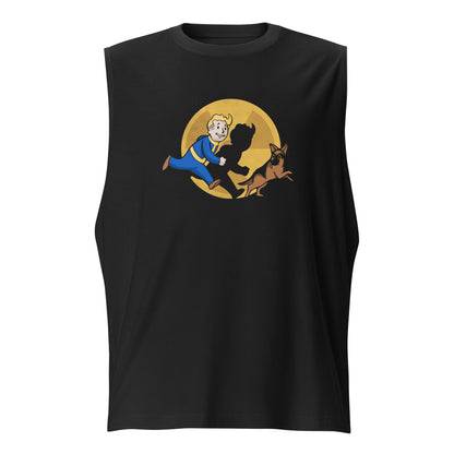 Playera Sin Mangas de Las Aventuras de Vault Boy , Disponible en la mejor tienda online para comprar tu merch favorita, la mejor Calidad!