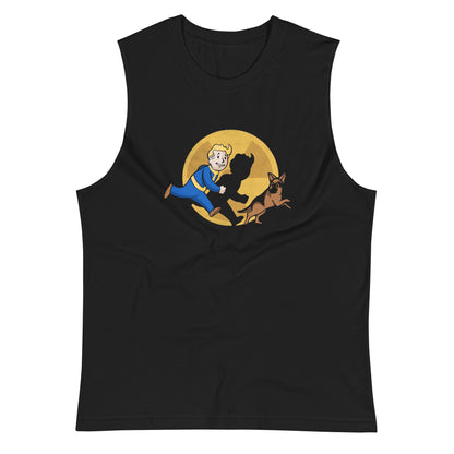 Playera Sin Mangas de Las Aventuras de Vault Boy , Disponible en la mejor tienda online para comprar tu merch favorita, la mejor Calidad!