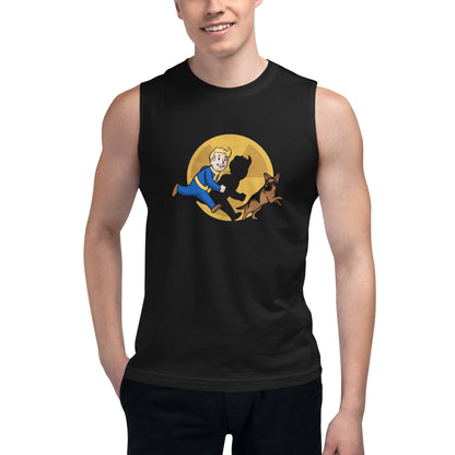 Playera Sin Mangas de Las Aventuras de Vault Boy , Disponible en la mejor tienda online para comprar tu merch favorita, la mejor Calidad!