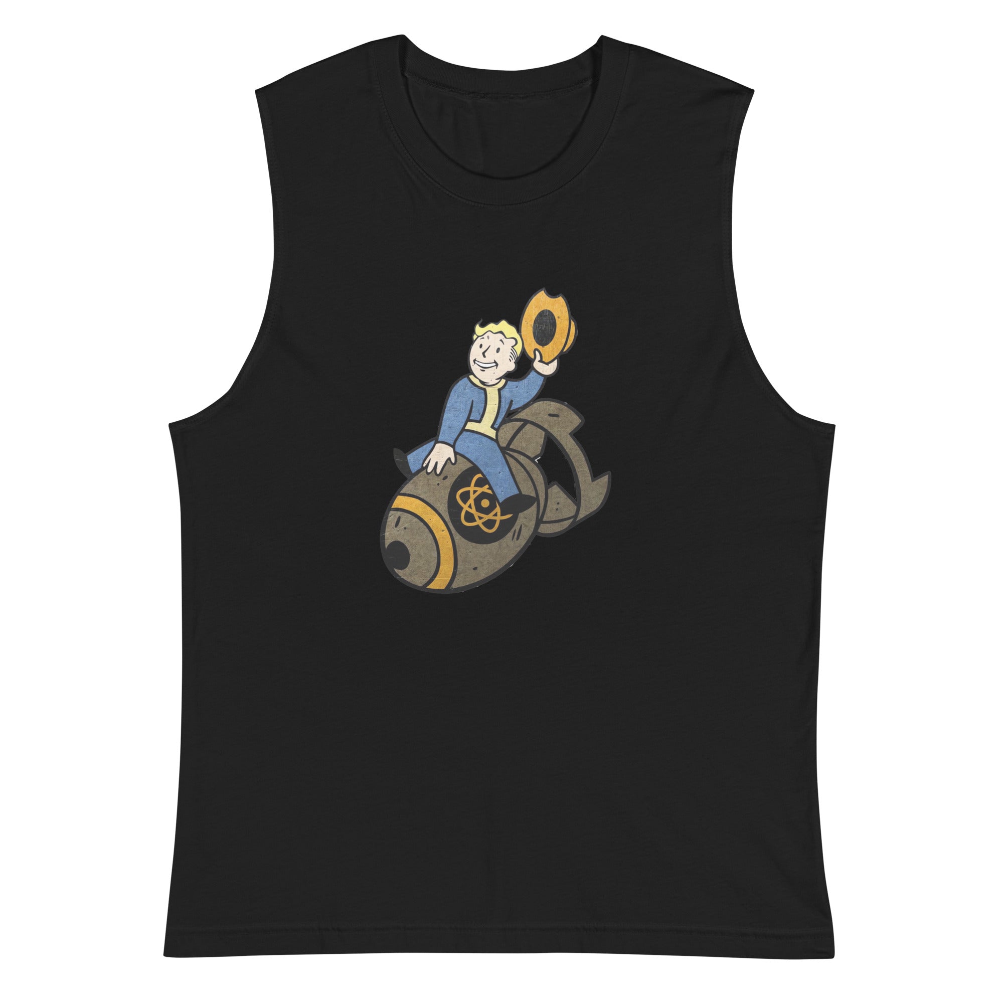 Playera Sin Mangas de Rodeo Nuclear , Disponible en la mejor tienda online para comprar tu merch favorita, la mejor Calidad, compra Ahora en Algoritmo! 