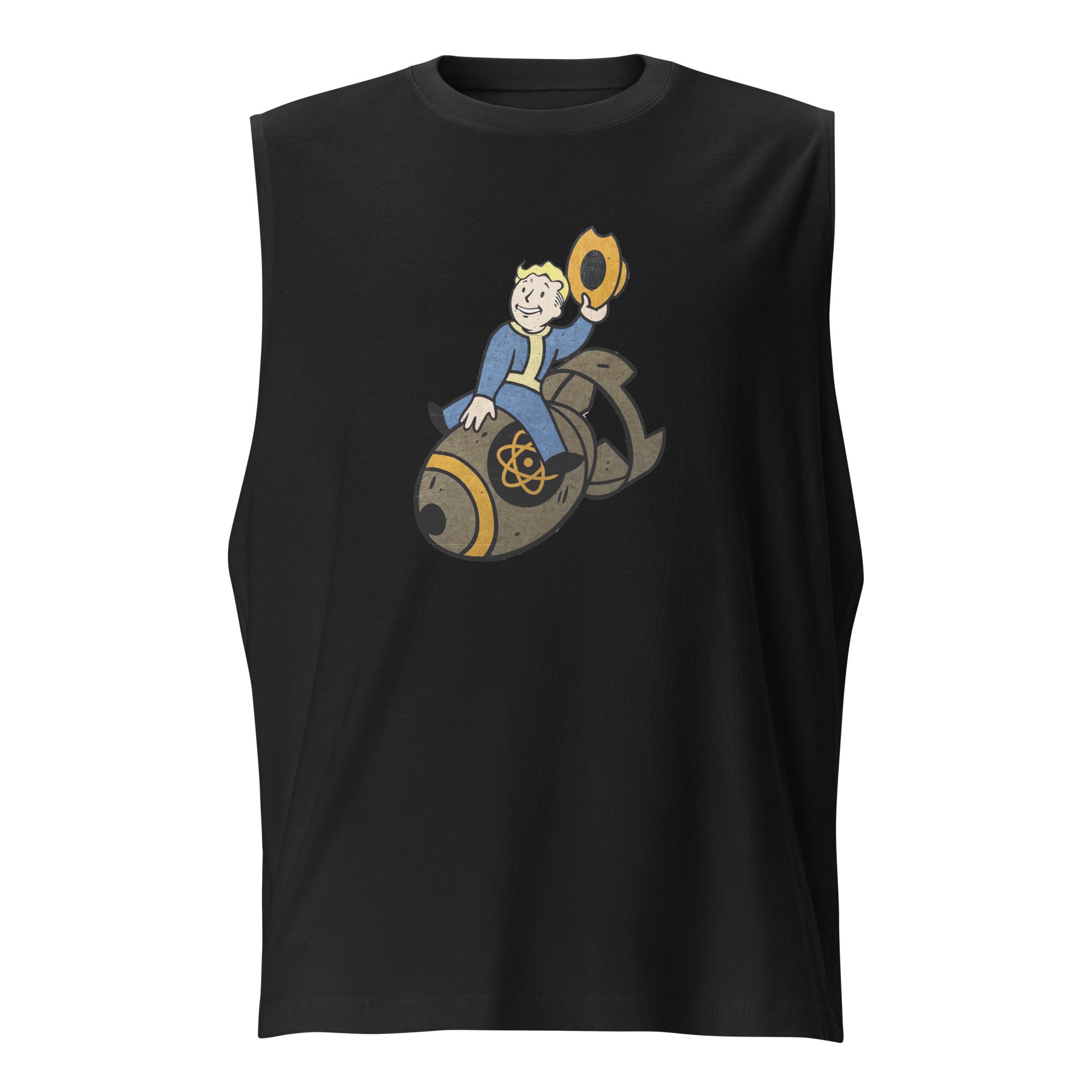 Playera Sin Mangas de Rodeo Nuclear , Disponible en la mejor tienda online para comprar tu merch favorita, la mejor Calidad, compra Ahora en Algoritmo! 