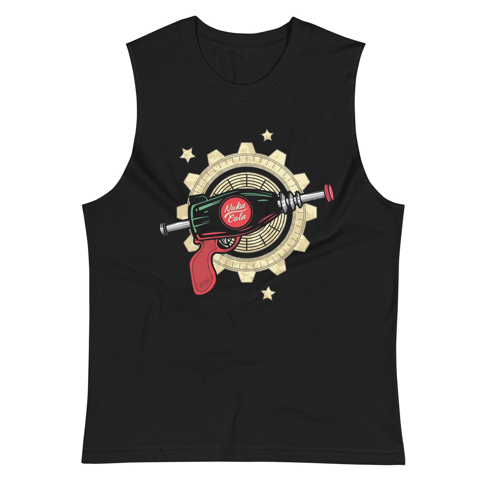 Playera Sin Mangas Rifle Nuka Cola , Disponible en la mejor tienda online para comprar tu merch favorita, la mejor Calidad, compra Ahora en Algoritmo!