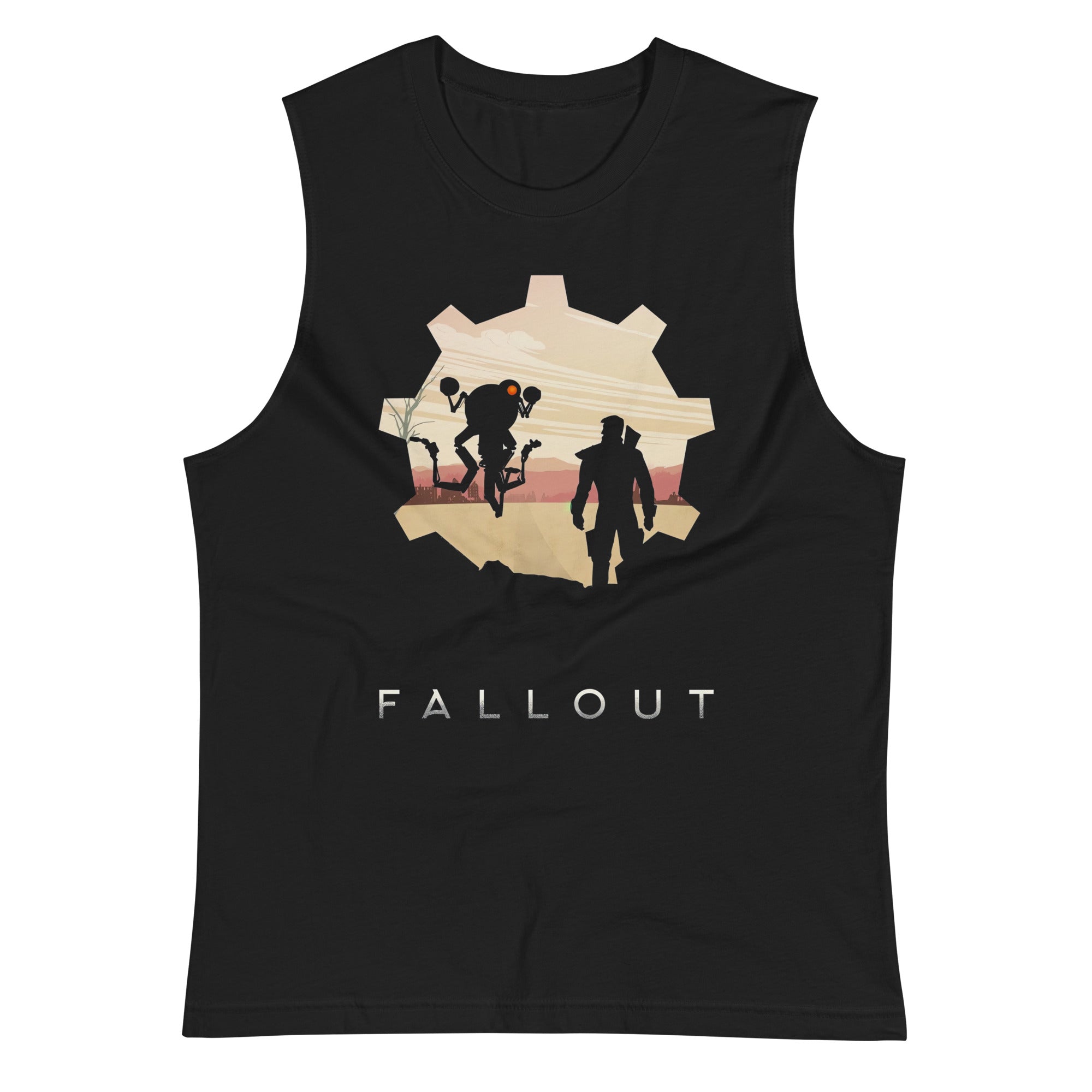 Playera Sin Mangas de Fallout , Disponible en la mejor tienda online para comprar tu merch favorita, la mejor Calidad, compra Ahora en Algoritmo! 
