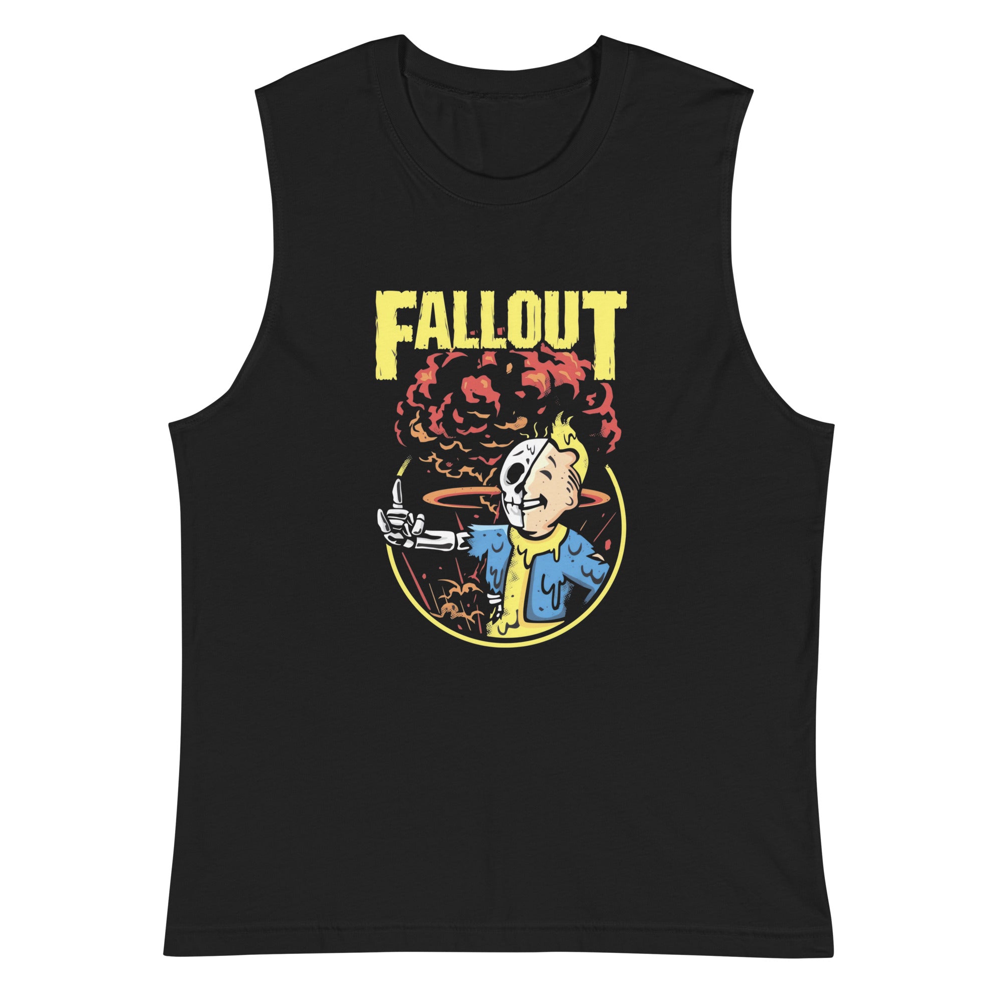 Playera Sin Mangas Fallout Dead , Disponible en la mejor tienda online para comprar tu merch favorita, la mejor Calidad, compra Ahora en Algoritmo! 