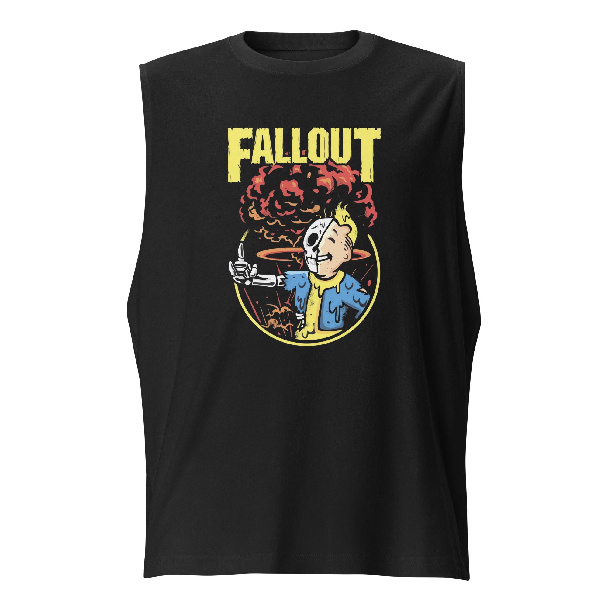 Playera Sin Mangas Fallout Dead , Disponible en la mejor tienda online para comprar tu merch favorita, la mejor Calidad, compra Ahora en Algoritmo! 