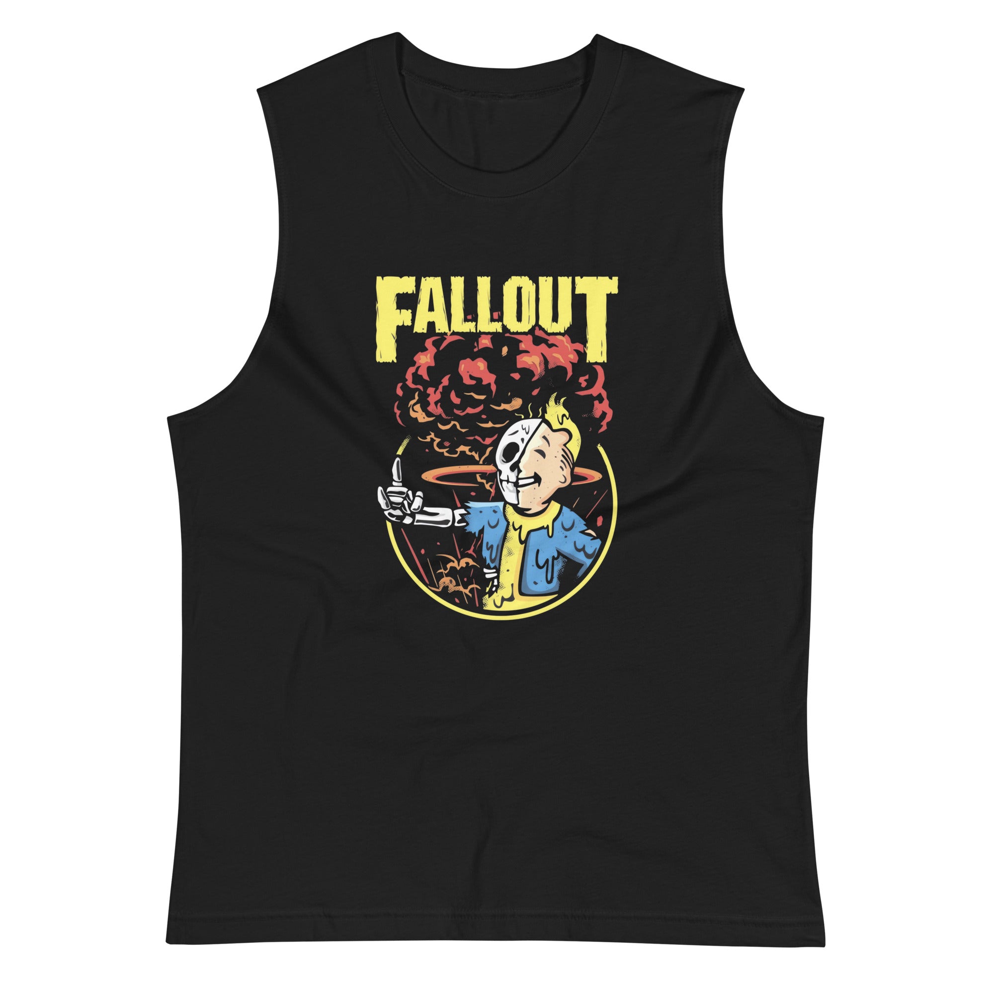 Playera Sin Mangas Fallout Dead , Disponible en la mejor tienda online para comprar tu merch favorita, la mejor Calidad, compra Ahora en Algoritmo! 