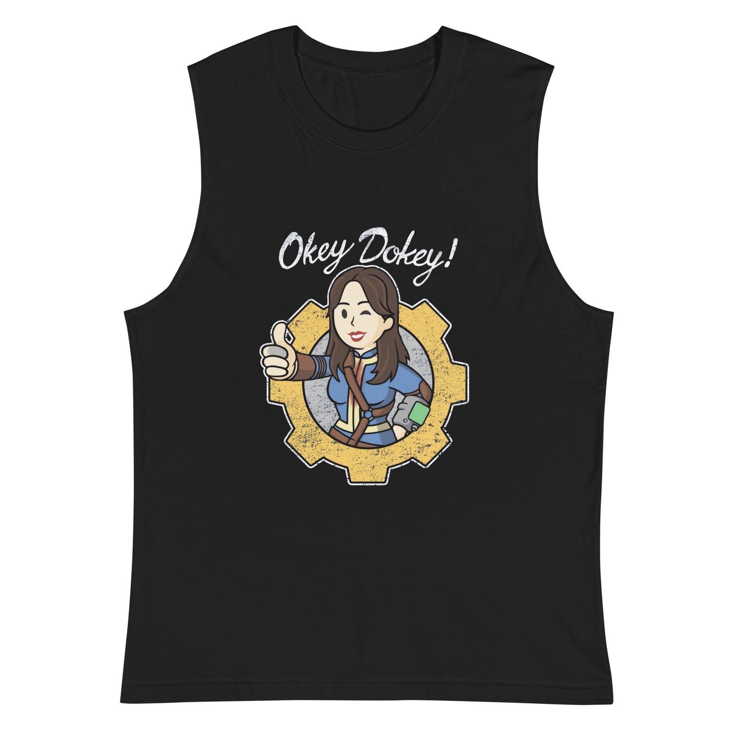 Camiseta sin mangas Okey Dokey, Disponible en la mejor tienda online para comprar tus artículos favoritos, la mejor Calidad, compra en Algoritmo! 