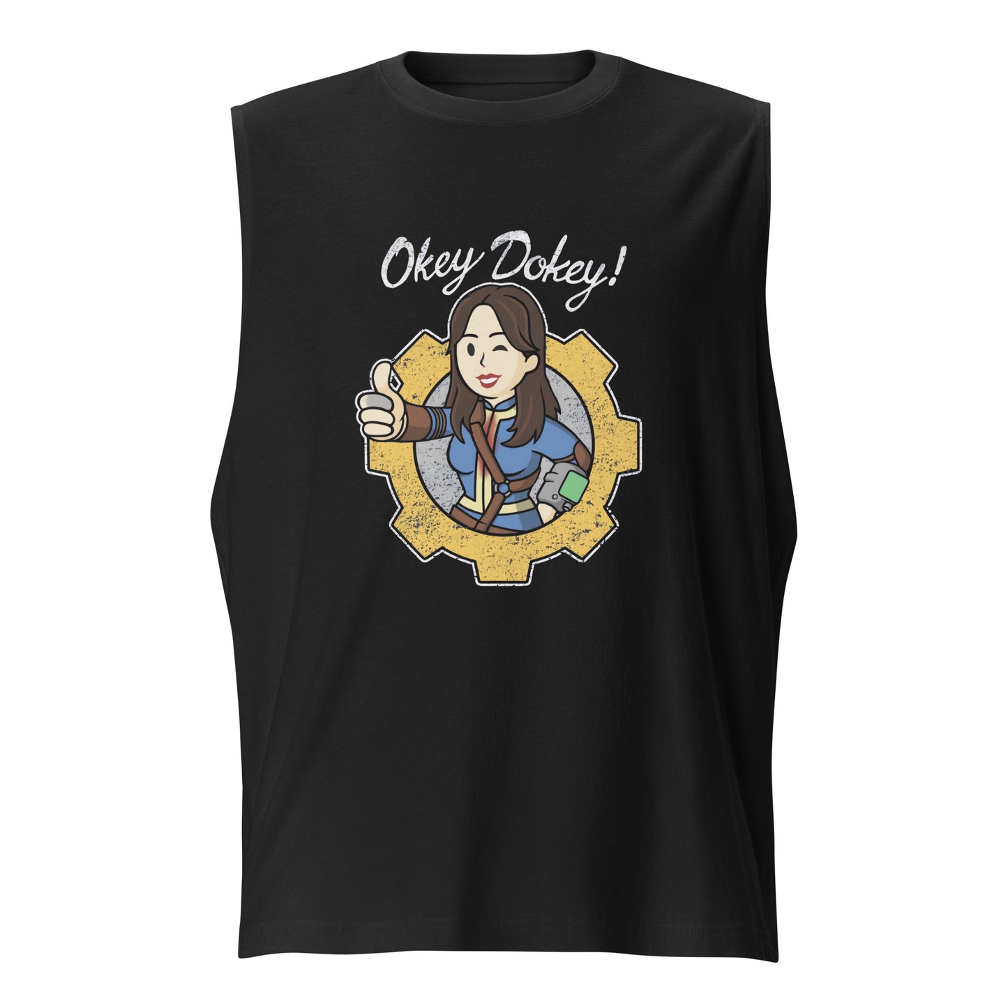 Camiseta sin mangas Okey Dokey, Disponible en la mejor tienda online para comprar tus artículos favoritos, la mejor Calidad, compra en Algoritmo! 