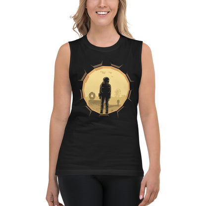 Camiseta sin mangas Fallout Shelter, en la mejor tienda online para comprar tus artículos favoritos, la mejor Calidad, compra en Algoritmo! 