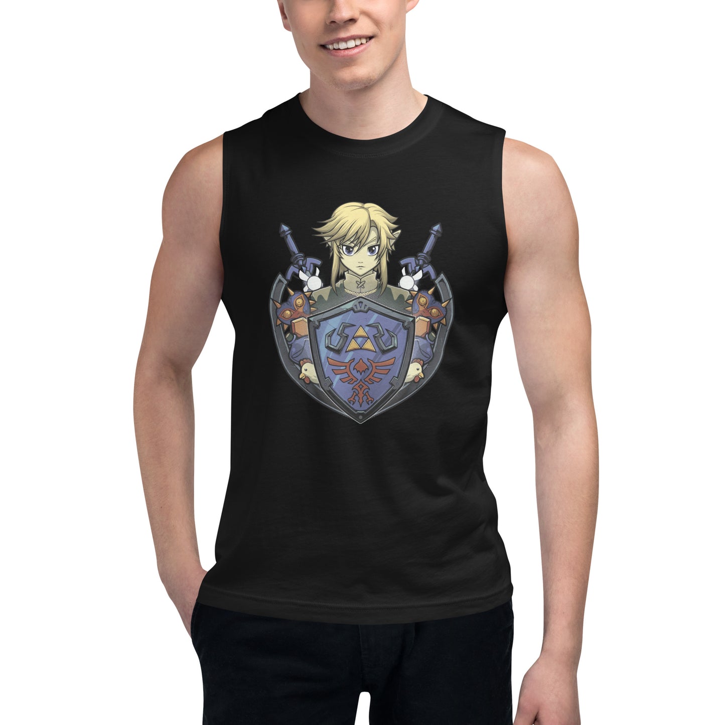 Camiseta sin mangas The Legend of Zelda, en la mejor tienda online para comprar tus artículos favoritos, la mejor Calidad, compra en Algoritmo! 