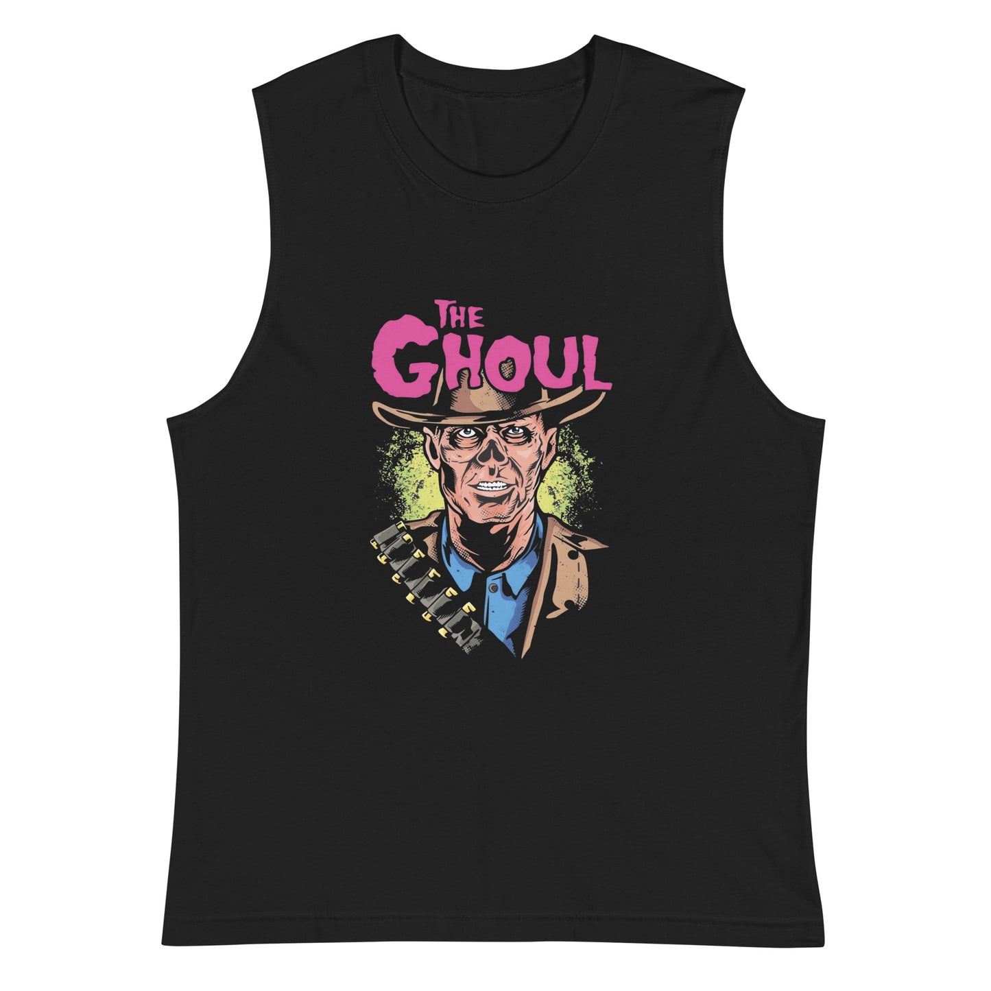 Camiseta sin mangas The Ghoul Color, en la mejor tienda online para comprar tus artículos favoritos, la mejor Calidad, compra en Algoritmo! 