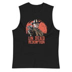 Un dead Redemption — detalle del estampado