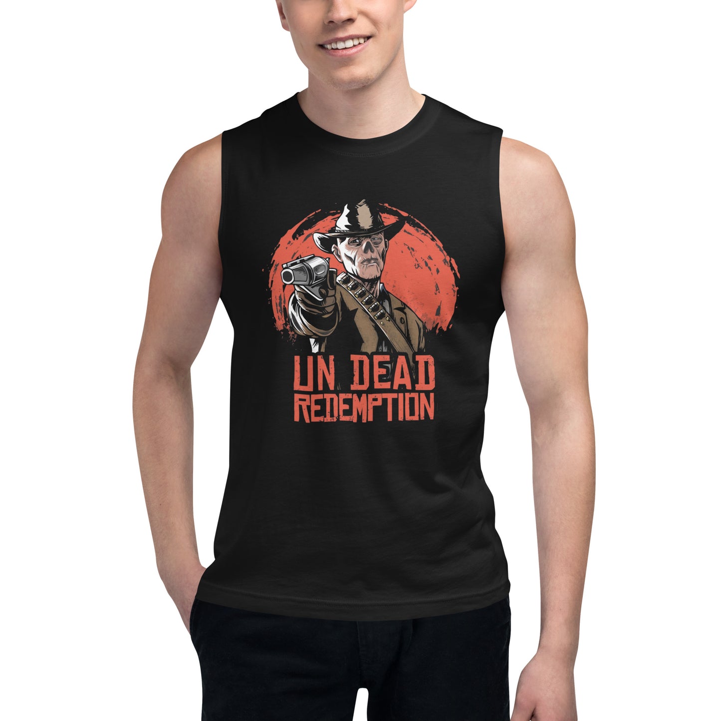 Camiseta sin mangas Un dead Redemption, en la mejor tienda online para comprar tus artículos favoritos, la mejor Calidad, compra en Algoritmo! 