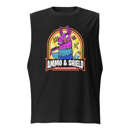 Camiseta sin mangas Ammo & Shield,Disponible en la mejor tienda online para comprar tus artículos favoritos, la mejor Calidad, compra en Algoritmo! 