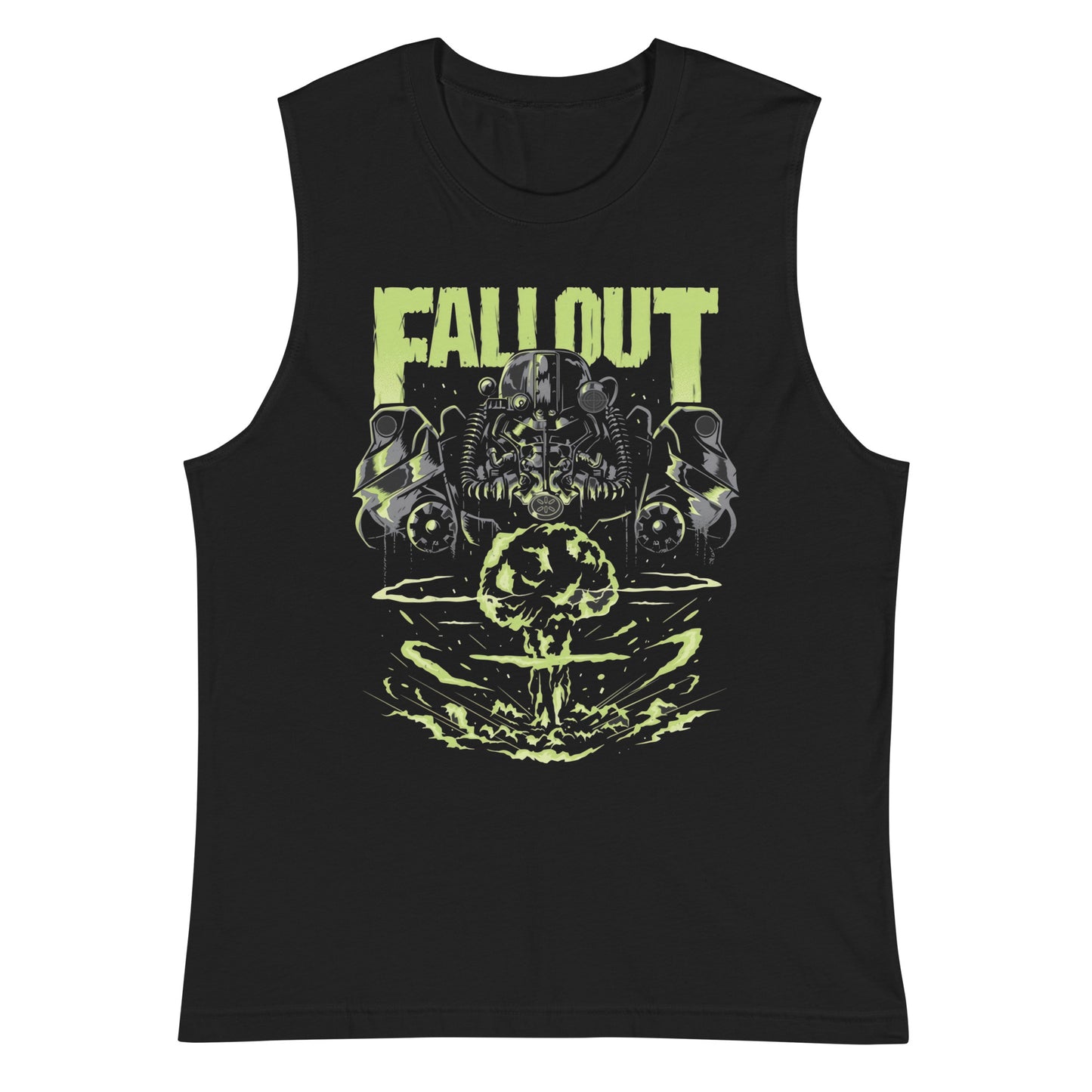 Camiseta sin mangas Fallout Nuke, Disponible en la mejor tienda online para comprar tus artículos favoritos, la mejor Calidad, compra en Algoritmo! 