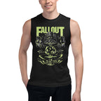 Fallout Nuke — detalle del estampado