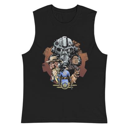 Camiseta sin mangas Fallout Series, Disponible en la mejor tienda online para comprar tus artículos favoritos, la mejor Calidad, compra en Algoritmo! 