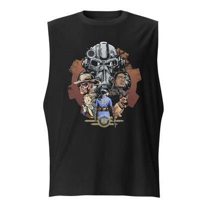 Camiseta sin mangas Fallout Series, Disponible en la mejor tienda online para comprar tus artículos favoritos, la mejor Calidad, compra en Algoritmo! 