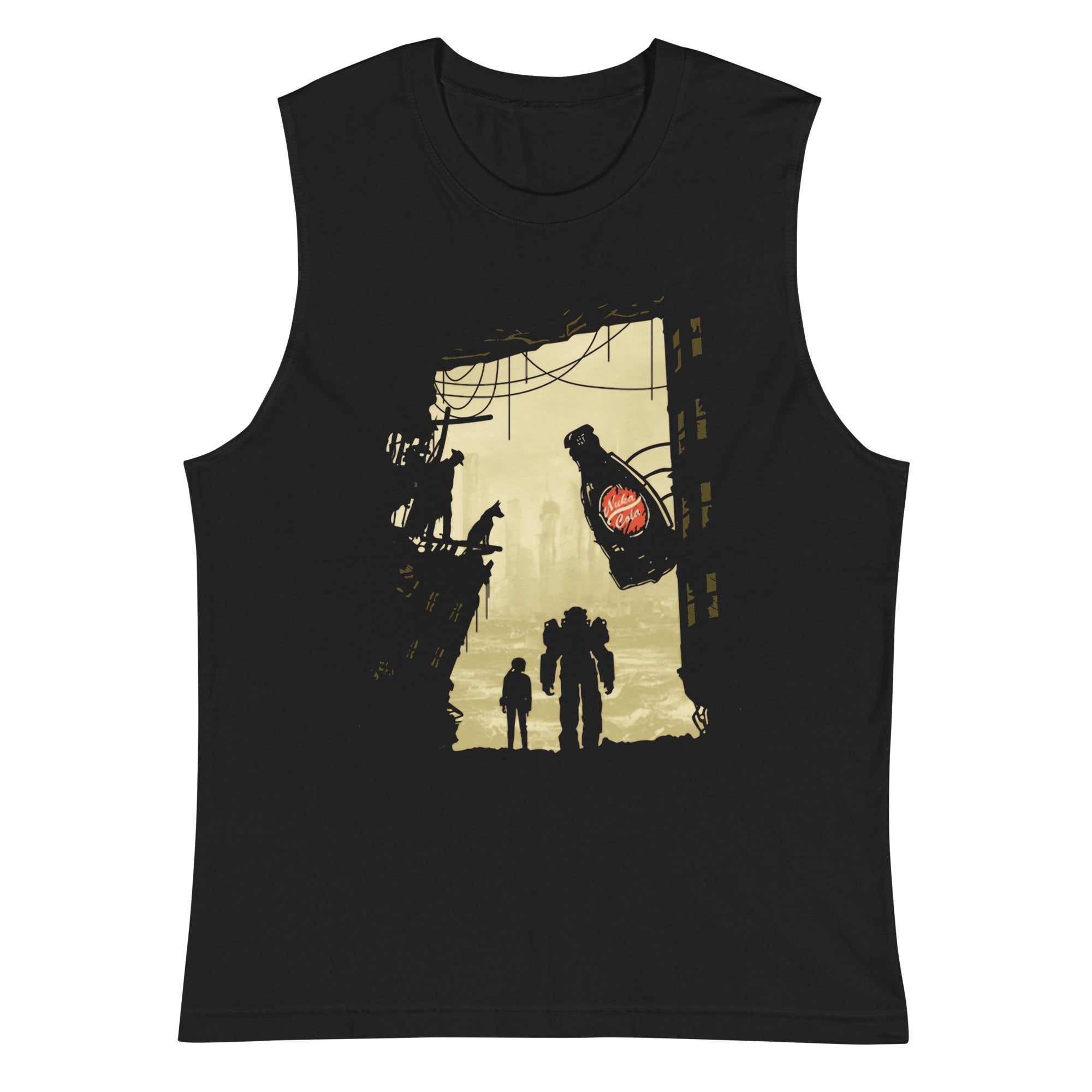 Camiseta sin mangas Nuka Cola City, en la mejor tienda online para comprar tus artículos favoritos, la mejor Calidad, compra Ahora en Algoritmo! 