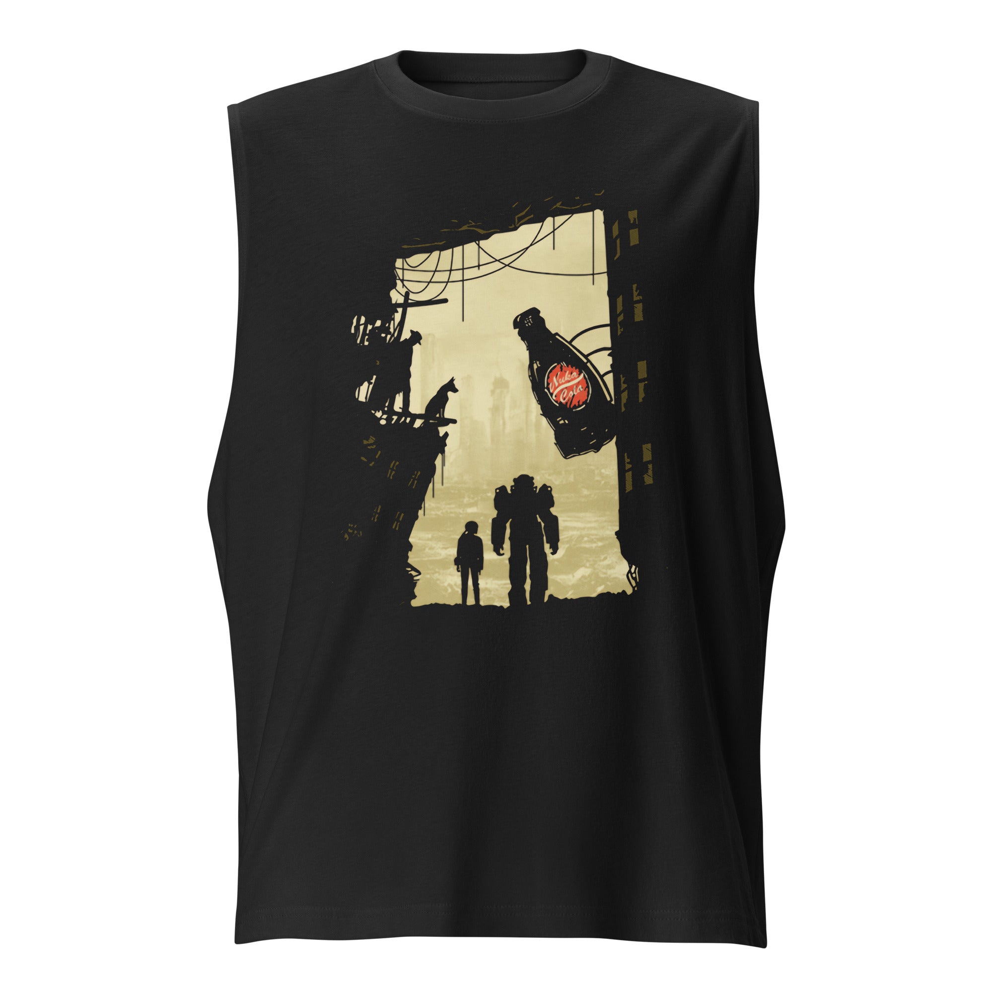 Camiseta sin mangas Nuka Cola City, en la mejor tienda online para comprar tus artículos favoritos, la mejor Calidad, compra Ahora en Algoritmo! 