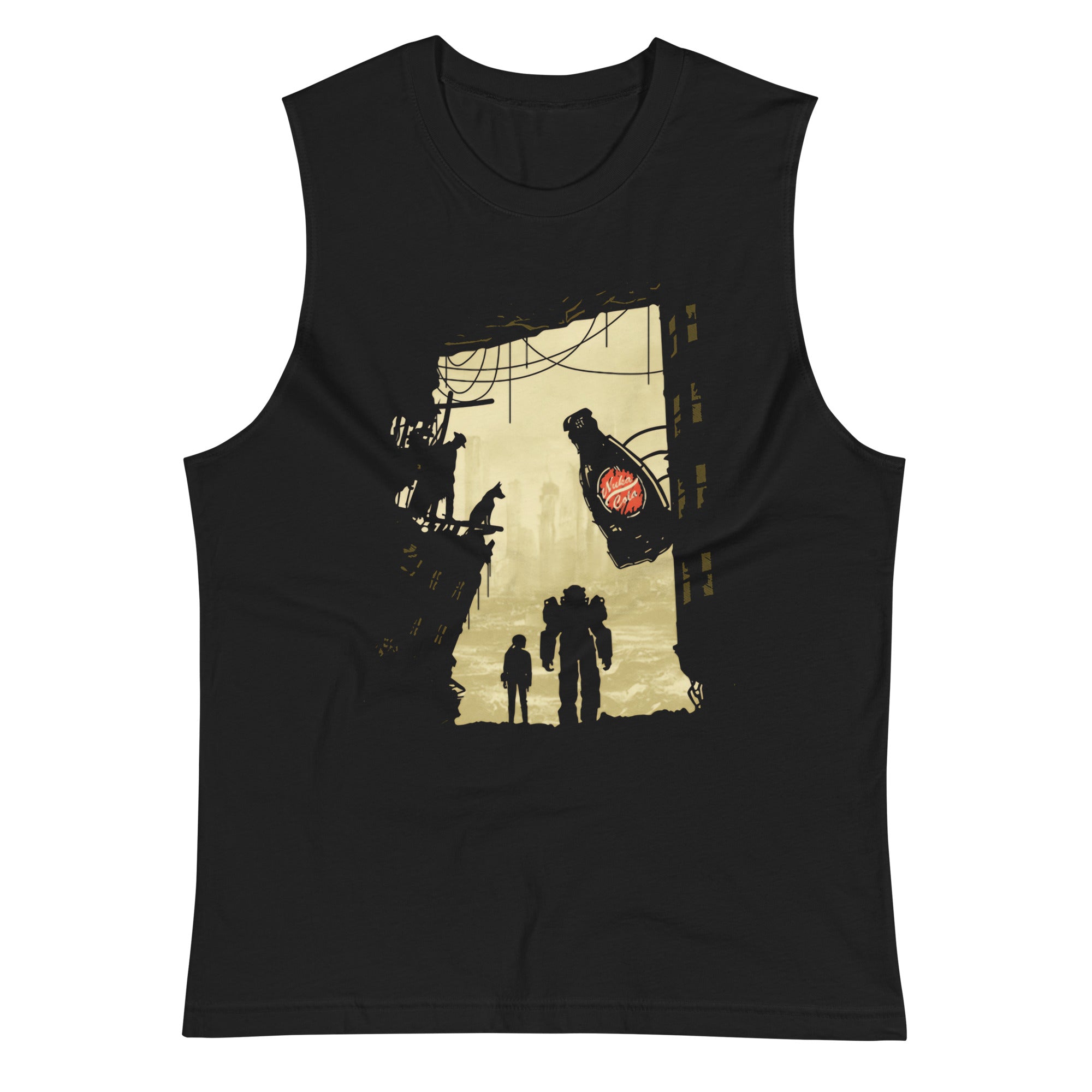 Camiseta sin mangas Nuka Cola City, en la mejor tienda online para comprar tus artículos favoritos, la mejor Calidad, compra Ahora en Algoritmo! 
