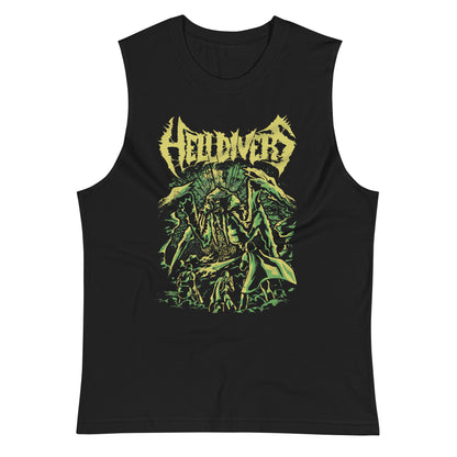 Camiseta sin mangas Helldivers Bugs, Disponible en la mejor tienda online para comprar tus artículos favoritos, la mejor Calidad, compra en Algoritmo!