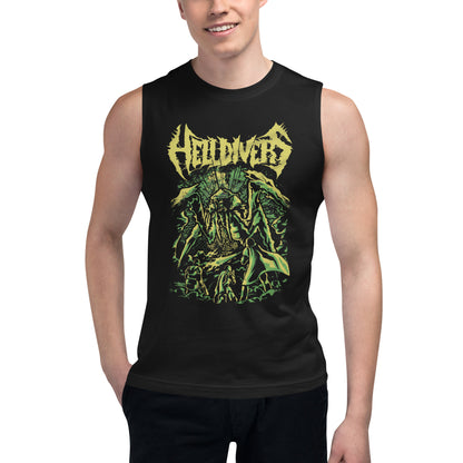 Camiseta sin mangas Helldivers Bugs, Disponible en la mejor tienda online para comprar tus artículos favoritos, la mejor Calidad, compra en Algoritmo!