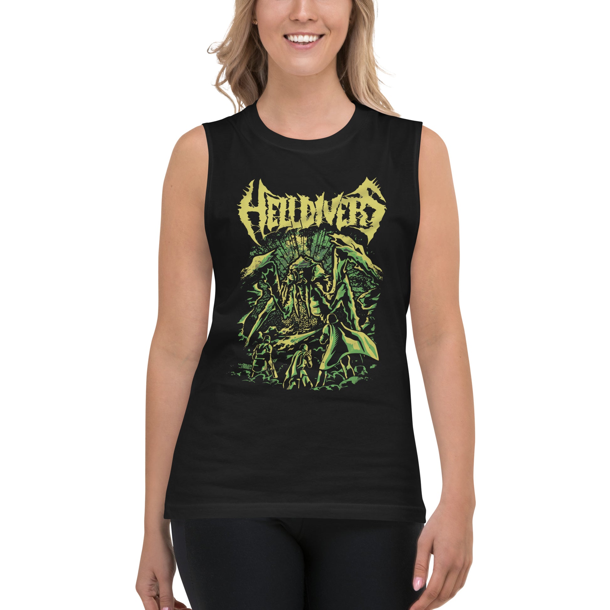 Camiseta sin mangas Helldivers Bugs, Disponible en la mejor tienda online para comprar tus artículos favoritos, la mejor Calidad, compra en Algoritmo!