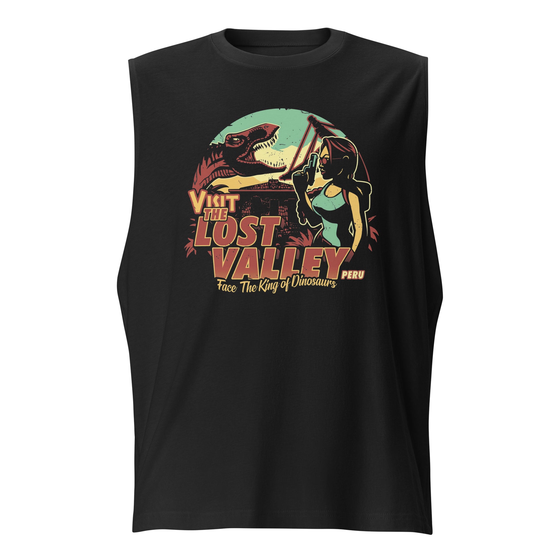 Camiseta sin mangas Lost Valley, Disponible en la mejor tienda online para comprar tus artículos favoritos, la mejor Calidad, compra en Algoritmo! 