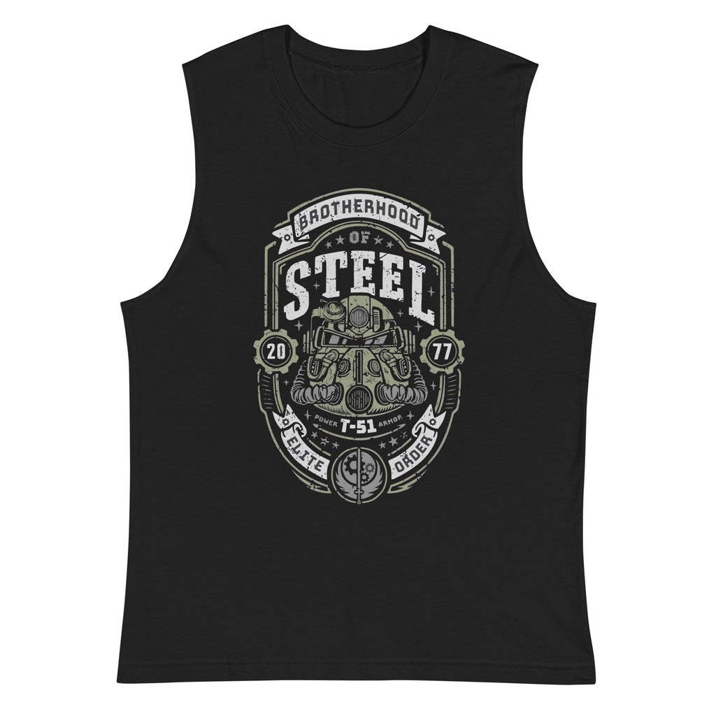 Camiseta sin mangas Steel Brotherhood, en la mejor tienda online para comprar tus artículos favoritos, la mejor Calidad, compra Ahora en Algoritmo! 