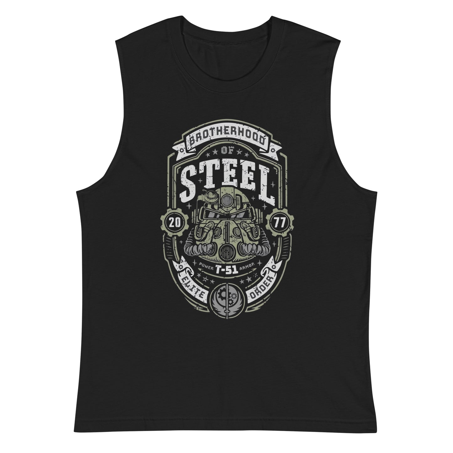 Camiseta sin mangas Steel Brotherhood, en la mejor tienda online para comprar tus artículos favoritos, la mejor Calidad, compra Ahora en Algoritmo! 