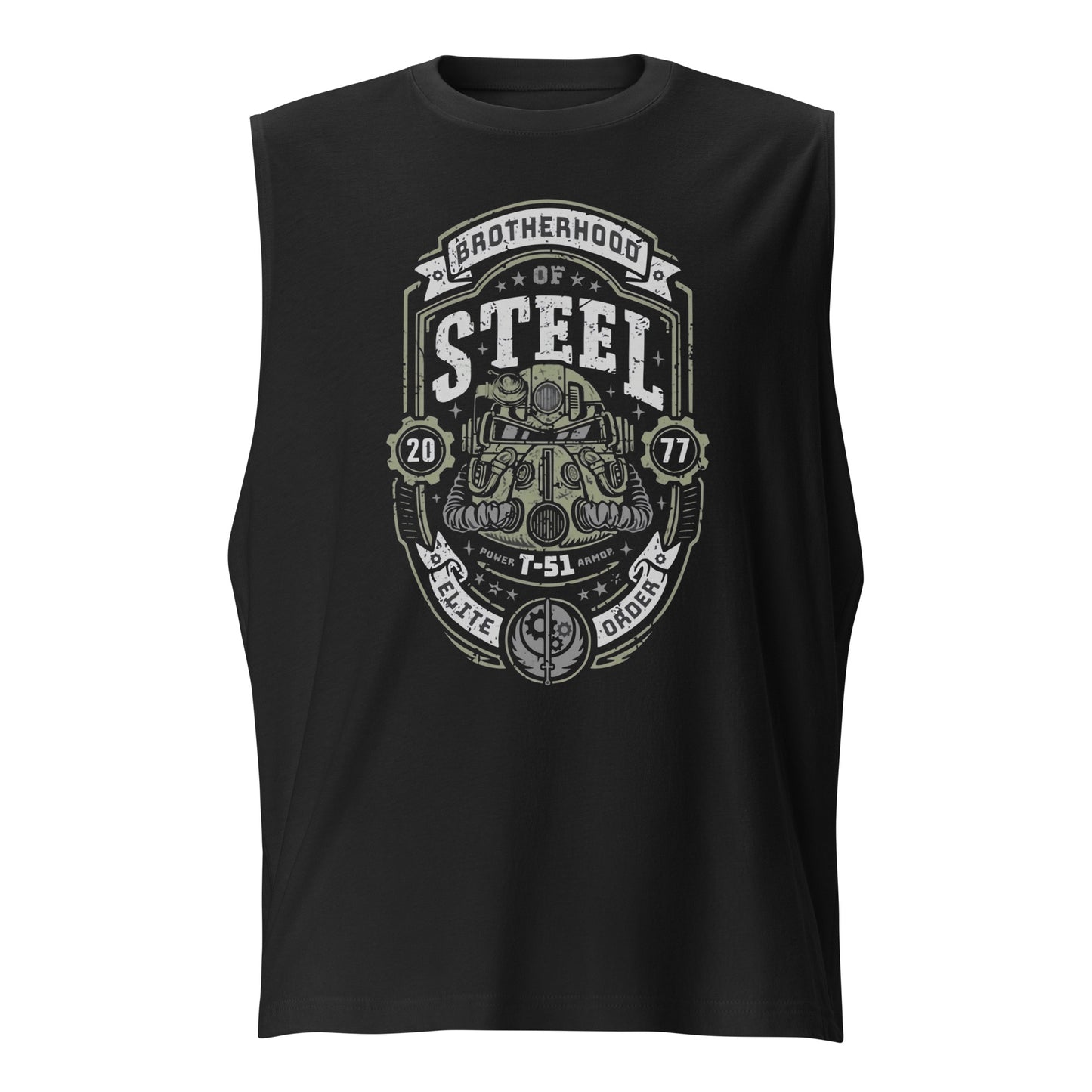 Camiseta sin mangas Steel Brotherhood, en la mejor tienda online para comprar tus artículos favoritos, la mejor Calidad, compra Ahora en Algoritmo! 