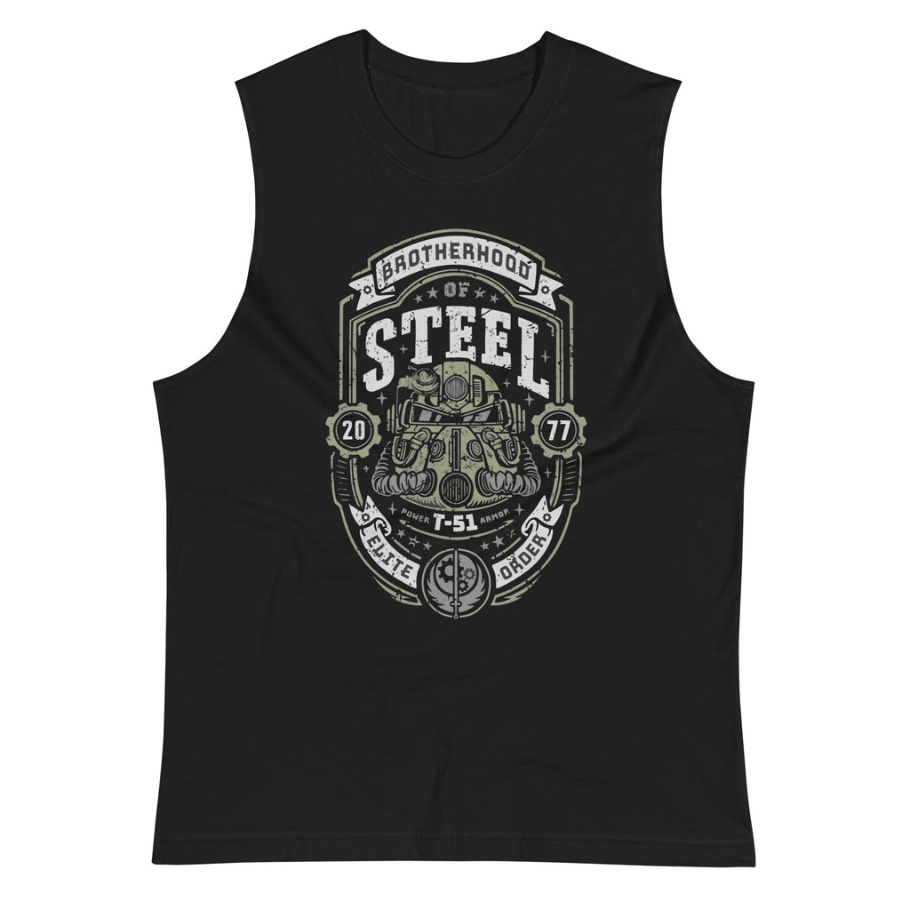 Camiseta sin mangas Steel Brotherhood, en la mejor tienda online para comprar tus artículos favoritos, la mejor Calidad, compra Ahora en Algoritmo! 