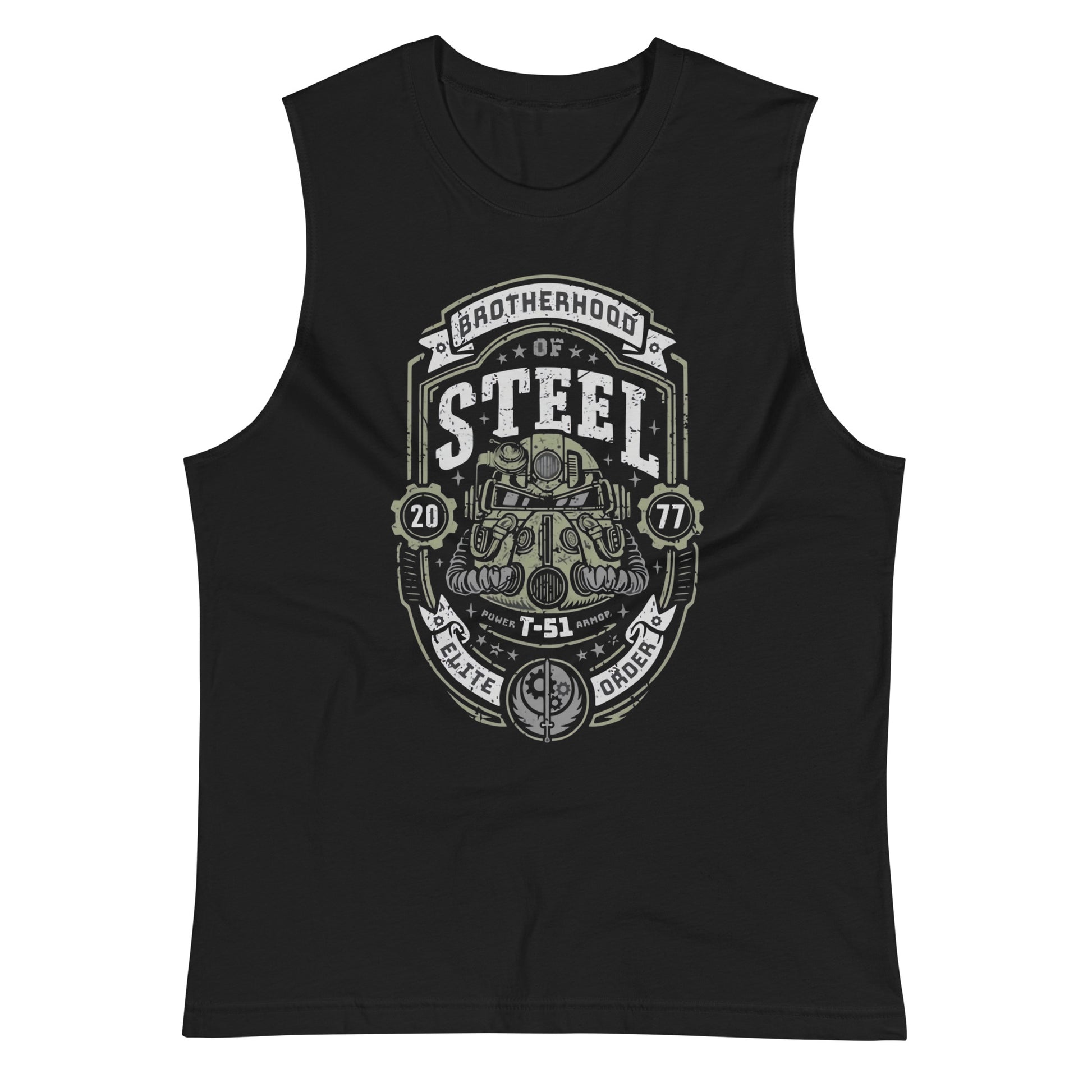 Camiseta sin mangas Steel Brotherhood, en la mejor tienda online para comprar tus artículos favoritos, la mejor Calidad, compra Ahora en Algoritmo! 